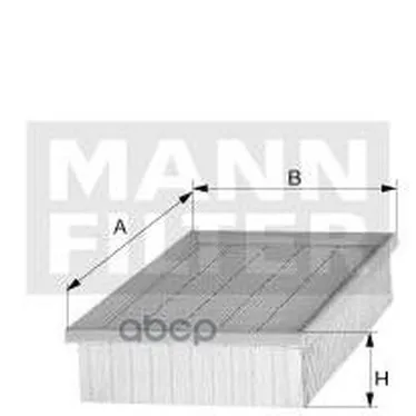 Фильтр Воздушный Opel Mokka 09/12-, Chevrolet Trax 05/13- MANN-FILTER арт. C24012