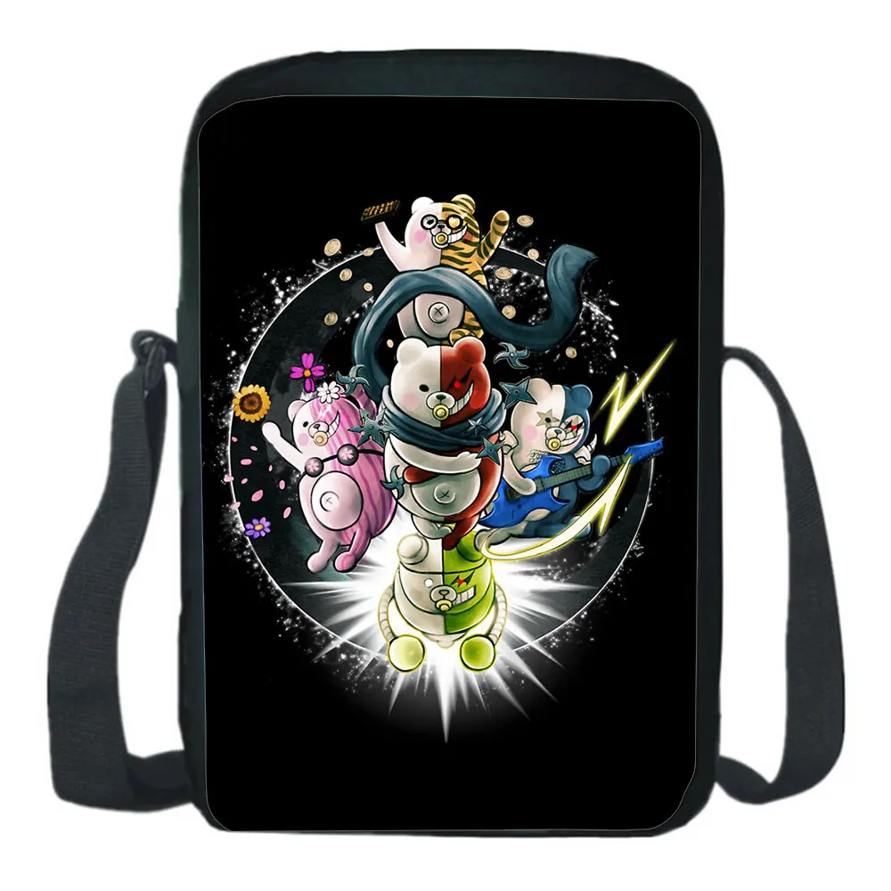 New Danganronpa Mini School Bag Backpack Casual Crossbody Bag Boy Girl Shoulder Bag Diagonal Small Backpack Light Phone Bag