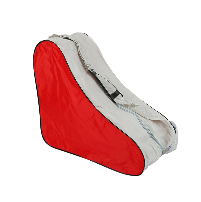 1 шт. портативные регулируемые спортивные сумки, наплечный ремень, сумка для переноски коньков, сумка для катания на роликах, чехол - Цвет: Красный
