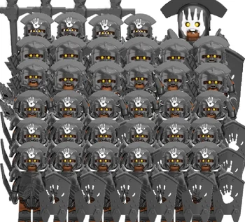 

Military Plastic Soldiers Cavalry Series Philip Orcs Assembled Building Blocks Doll Toys