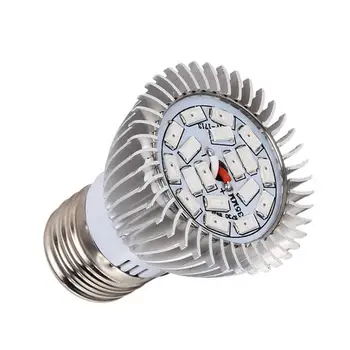 

LED Plant Grow Light E27 Red+Blue Hydroponic Flower Veg Growing Lamps Indoor