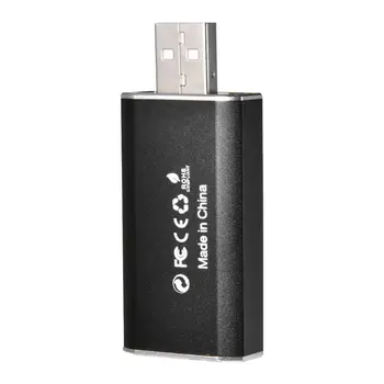 

Mini Video Capture Card USB2.0 Video Grabber Record Box for Live Broadcast