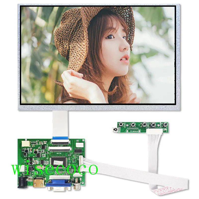 Для raspberry pi EE101IA-01D 10,1 дюймов 1280*800 ЖК-экран 1000 нит Дисплей HDMI VGA привод плата контроллера