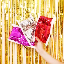 Рождество для отдыха и вечеринок украшения занавеска с блестками на день рождения воздушные шары стены одевания резиновые ленты шерстяные кофты, оптом, овая