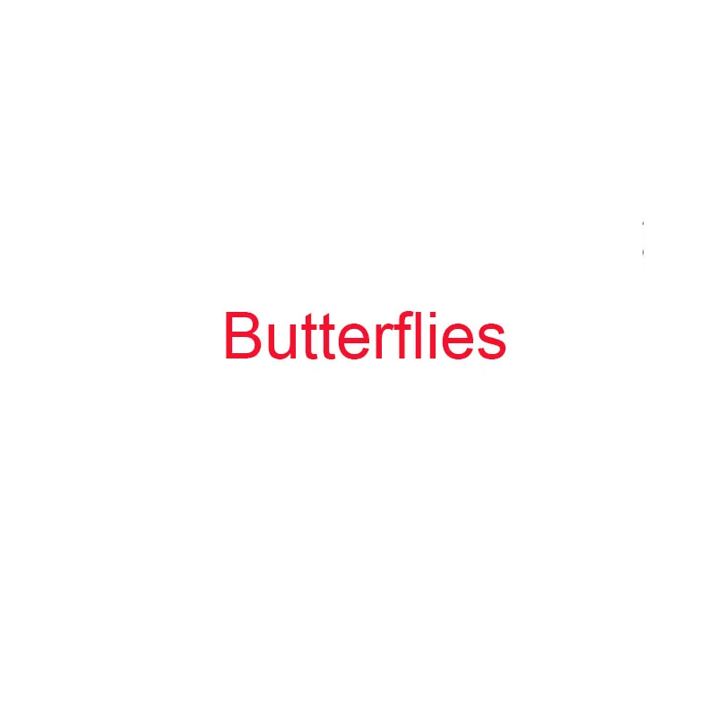 Прямая HA81 - Цвет: Butterflies