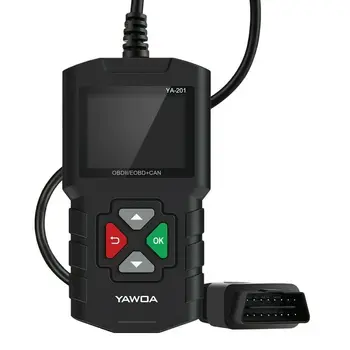 

YAWOA YA201 Code Reader OBD2 EOBD Car Diagnostic Tool Multi-Language Multi-ECU Battery Testing USB Update Auto Adapter