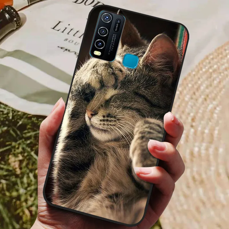 Sleek Silicone Back Cover Phone Case - Soft Bumper , 6.53