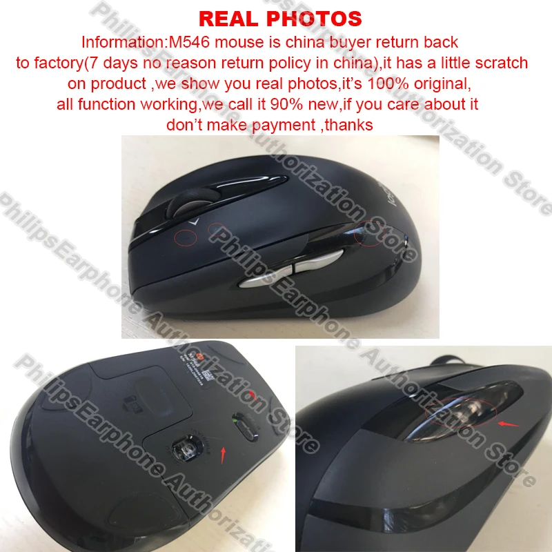 Беспроводная мышь logitech mouse M546, черная, красная, серебристая, синяя, с 95,5g, для ПК, игры, пульт, поддержка, официальная проверка, 90, Новинка