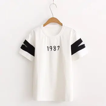 

2019 New Funny T-Shirt Summer T Shirt Womens Fashion Short Sleeve Cotton Casual Female T Shirt