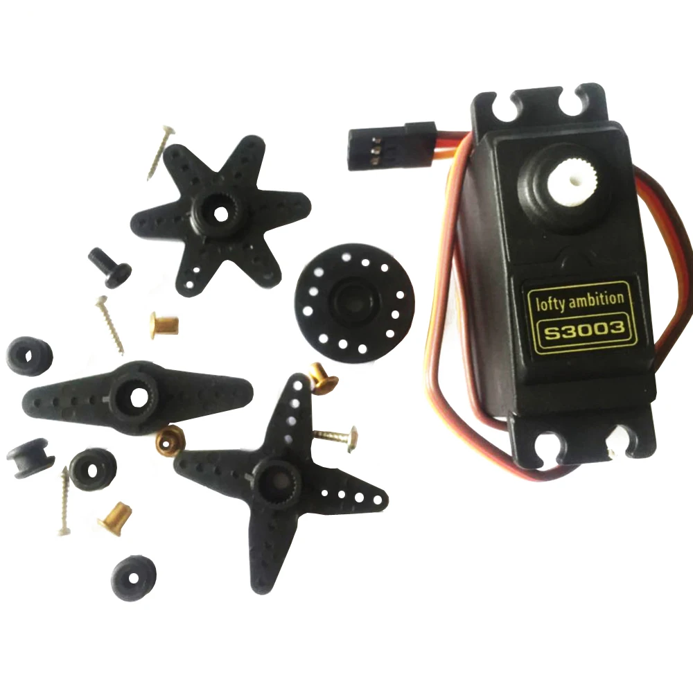 4 шт./лот RC Servo S3003 38g стандартный сервопривод для RC Futaba HPI Tamiya Kyosho Duratrax GS гоночный автомобиль грузовик