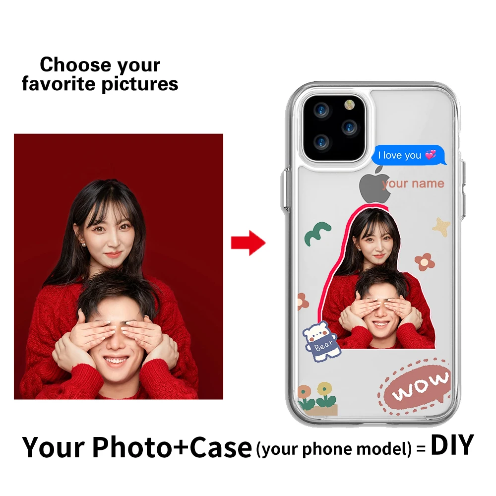 Роскошный бренд With Box чехол типа &quotсделай сам&quot для телефона iphone 6 S Plus 7 / 8 7Plus X XS XR