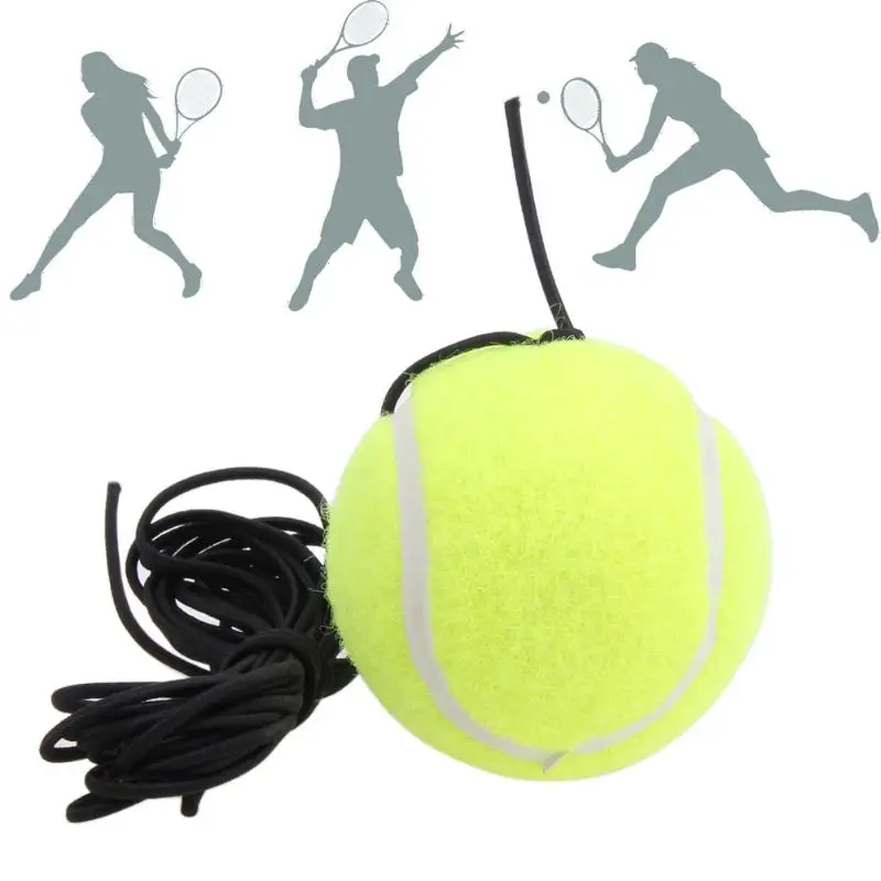 Тренажер для тенниса, тренировочный основной инструмент для упражнений, теннисный мяч, самоучение, отскок, мяч, тренажер, плинтус, уличное