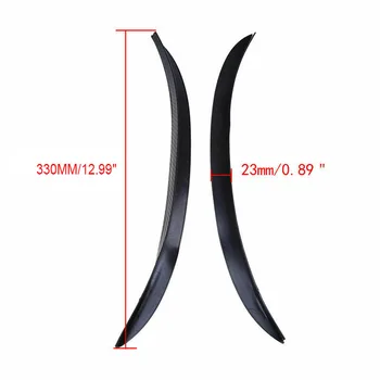 

2pcs Soft Car Fender Trim Wheel Eyebrow Arch Decorative Strip Car Tires Flare Extension Wheel Eyebrow Protector Lip Wheel-arch