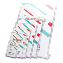 Настольный акриловый стол брендовый Настольный книжный бренд, фирменный рекламный дисплей, брендовая стойка, вино, ценник, бирка