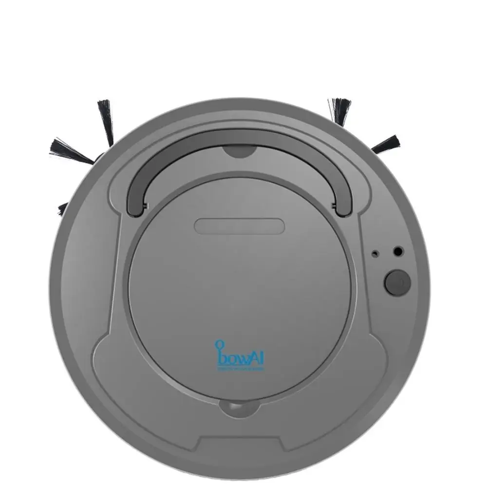 Dark Gray 3-in-1 Automatic Sweeping Robot Strong Suction Smart Floor Cleaner Rechargeable Dust Collector Robot Wet Sweeping Vacuum Cleaner - Цвет: Dark Gray