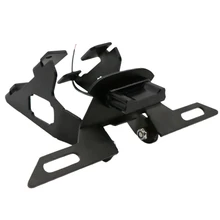 Профессиональный держатель номерного знака, металлический каркас для гонок, легкая установка, светильник, аксессуары для мотоциклов для Kawasaki Z900 17-19