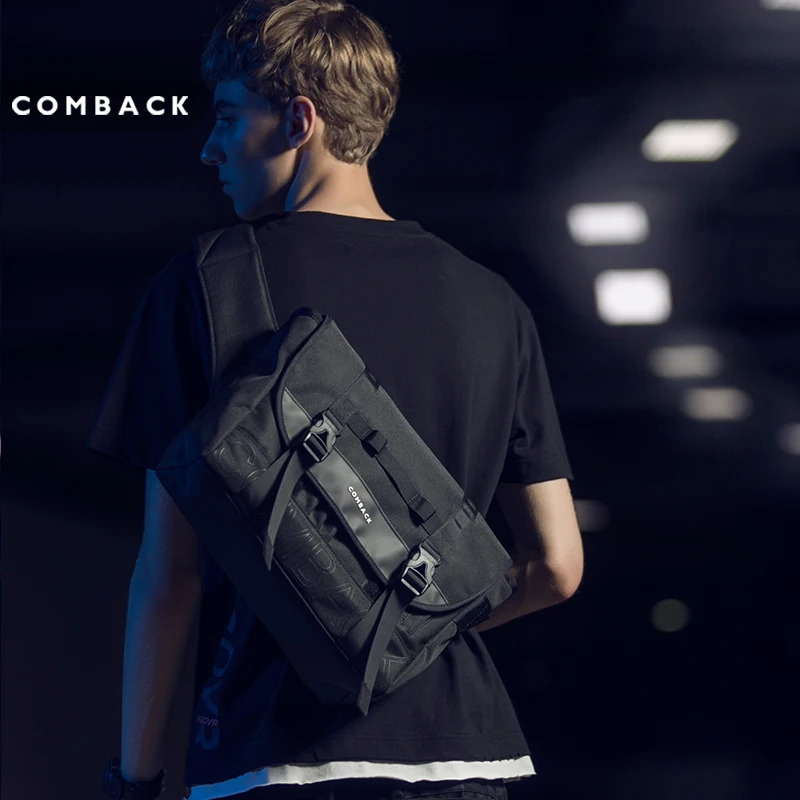 Сумка мессенджер через плечо аксессуары techwear streetwear aesthetic comback C0468|Дорожные сумки| |