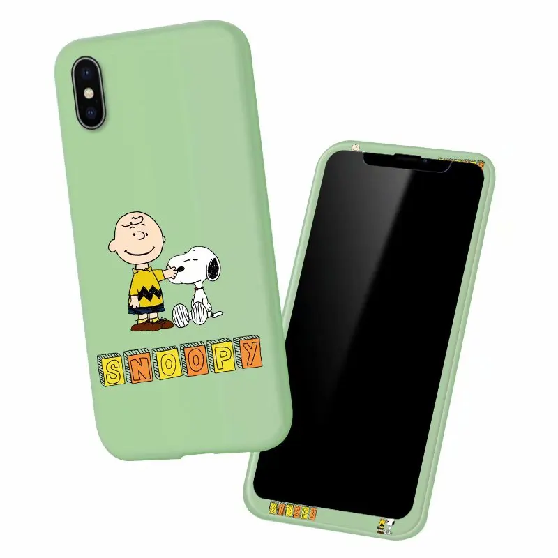 Для iPhone 11 Xs чехол для MAX XR мягкий силиконовый мультяшный 360 Полный чехол с закаленным стеклом пленка задняя крышка для iPhone 8 7 6 6S Plus - Цвет: Pattern 11