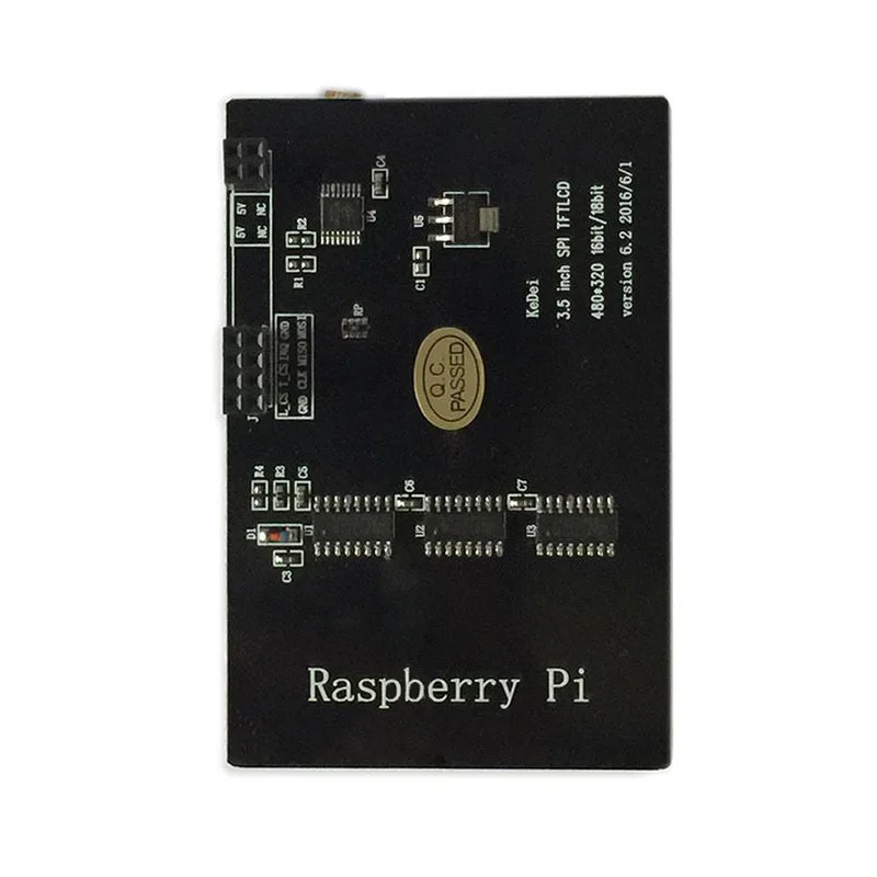 Raspberry pi 3,5 дюймовый ЖК-дисплей для raspberry pi 4B zero w 3B сенсорный дисплей
