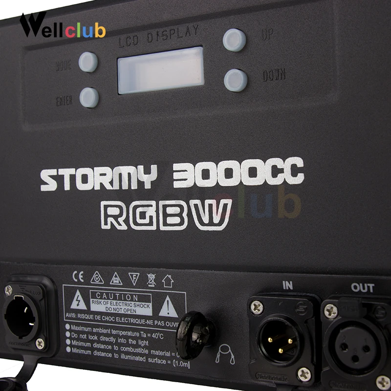 4 шт. IP65 открытый Строб Led 1000 Вт сценический светильник 1320 шт RGBW 4in1 SMD Dmx 512 Dj светильник для концертного вечерние диско со стробоскопической вспышкой светильник