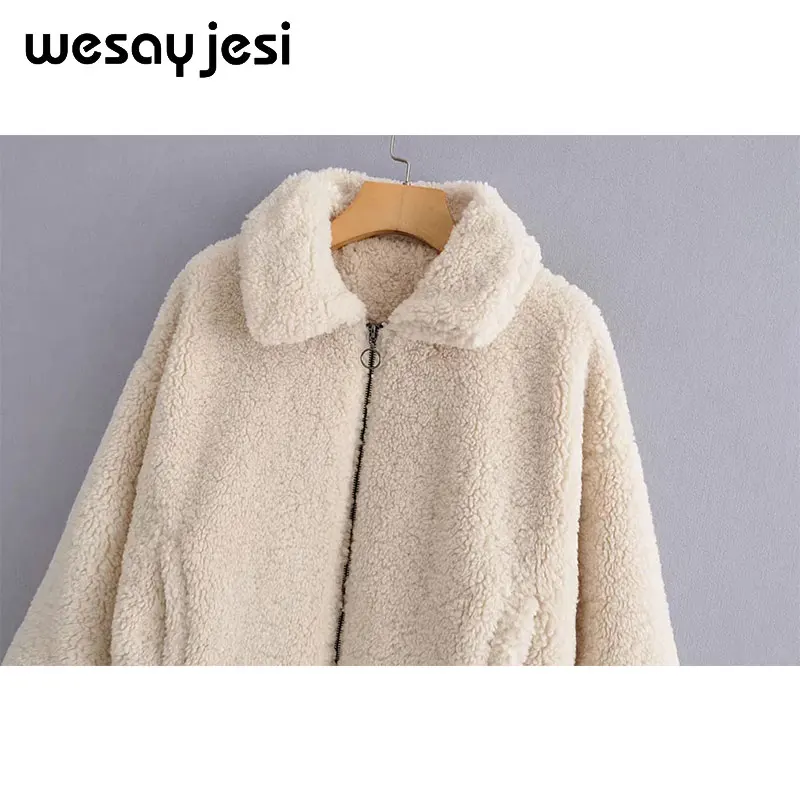 Зимняя женская куртка из искусственного меха, лоскутное мягкое кожаное пальто, женская осенняя короткая теплая куртка, пальто, женское пушистое зимнее пальто, верхняя одежда
