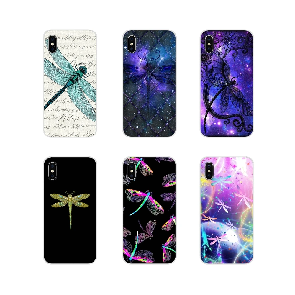 Для Apple iPhone X XR XS 11Pro MAX 4S 5C SE 6S 7 8 Plus ipod touch 5 6 дизайн стрекоза зум искусство
