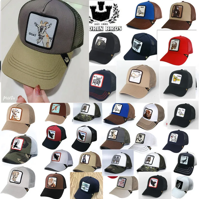 

With tag Original Goorin Baseball Cap Trucker Snapback Hat Adjustable New Animal Series cock