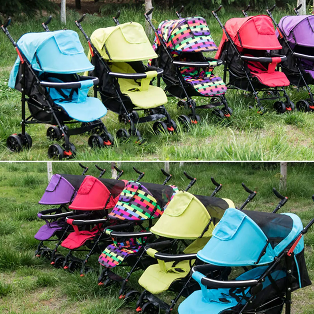 

Baby Stroller Accessories Carriage Sun Shade Kids Stroller Sunshade Cover Prams Windproof Hood Canopy Cover Stroller Sun Visor