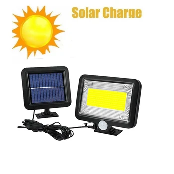 

Outdoor Waterproof LED Solar Light 56/30 Motion Sensor Wireless Solar Power Lamp Garden Wall Yard Deck Security Night Light spli