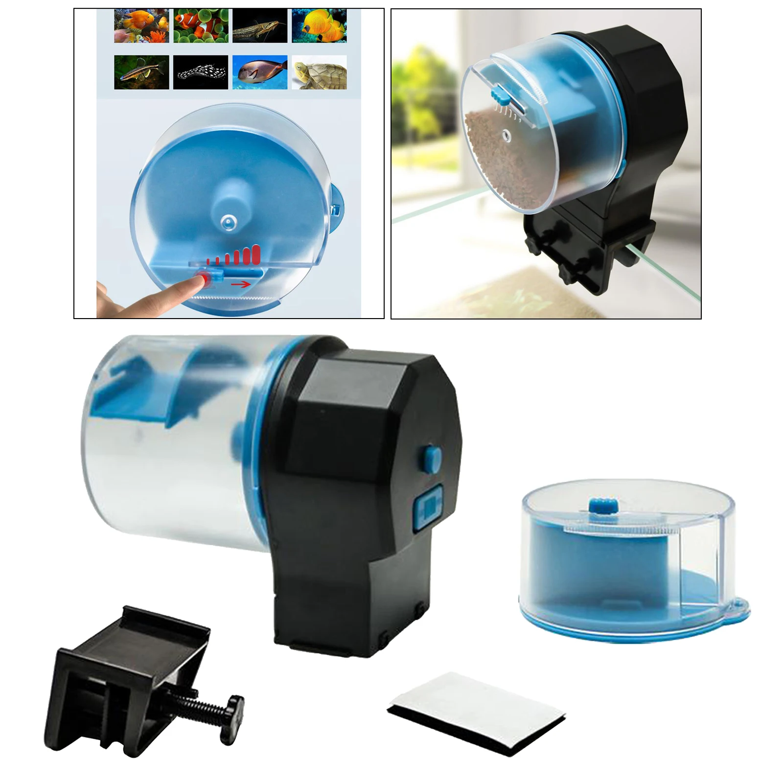 Automatic Fishing Food Feeder Timer Dispenser for Aquarium or Fishing Turtle