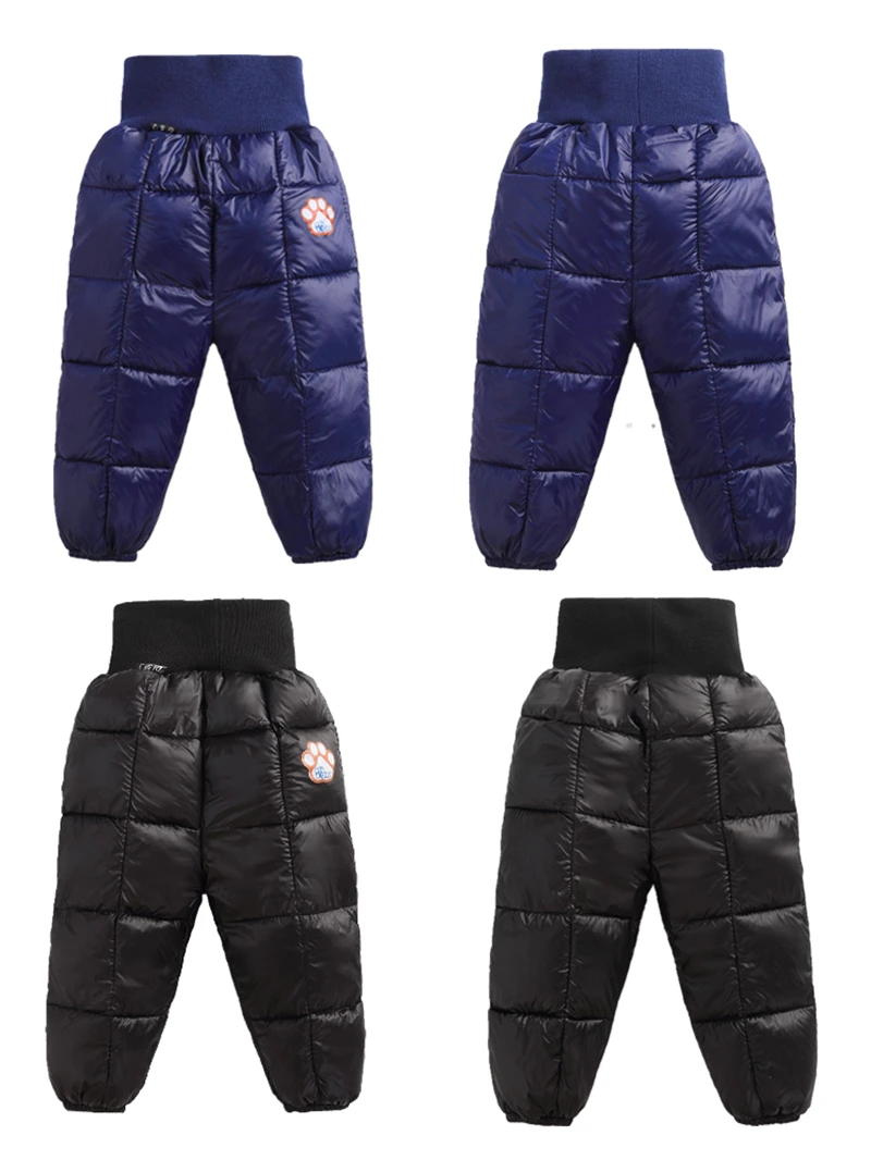 1-5Y Baby Kids Clothes Set Winter Girls Sleeveless Vest Jacket Boys Cartoon Print Pant Costume Suit for Children Clothing Sets