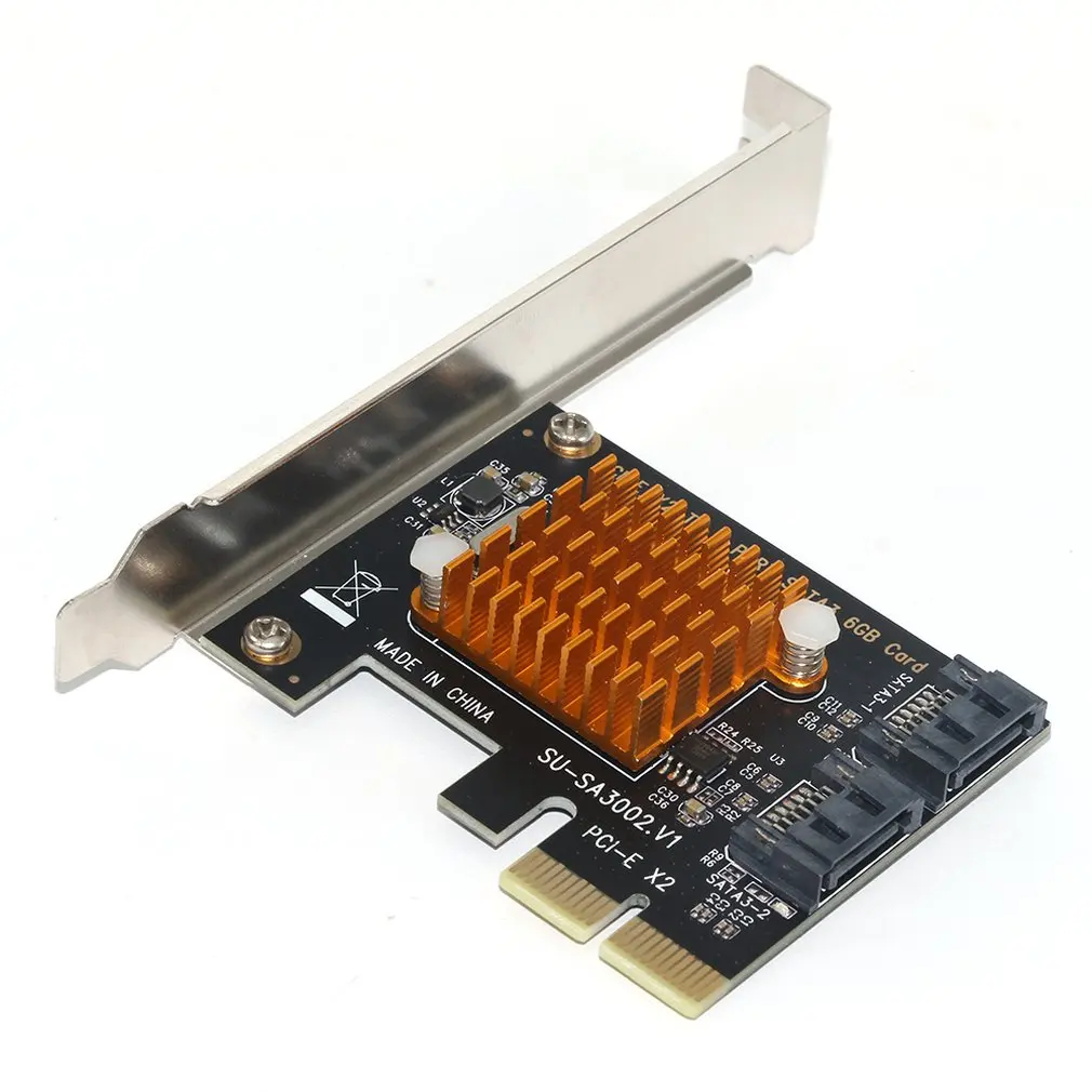 Pci-E к Sata3.0 Плата расширения 6Gsata3. 0 интерфейс жесткий диск карта расширения Sata3.0 Интерфейс адаптер карта