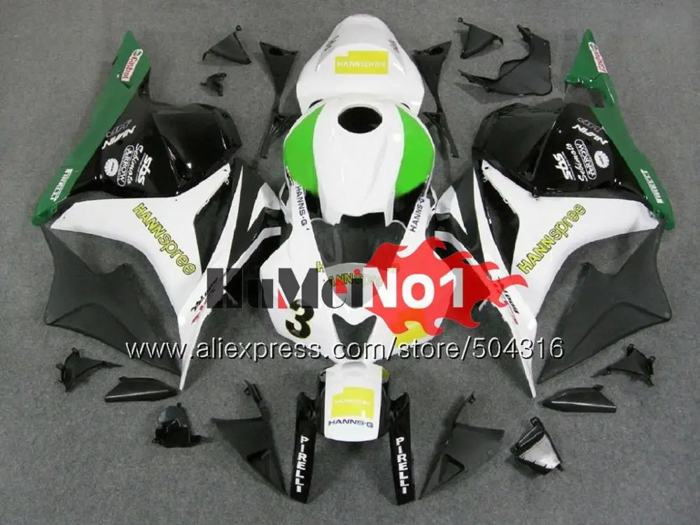 Литья под давлением для HONDA CBR600RR CBR 600 RR CC 600RR 600CC 44MC образования легкой пены. 3 CBR600 RR 2009 2010 2011 2012 F5 09, 10, 11, 12, красный черный обтекатель - Цвет: No. 23