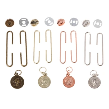 

5cm Retro Portrait Metal Purse Bag C-shaped Frame Clasp Magnetic Snap Accessory