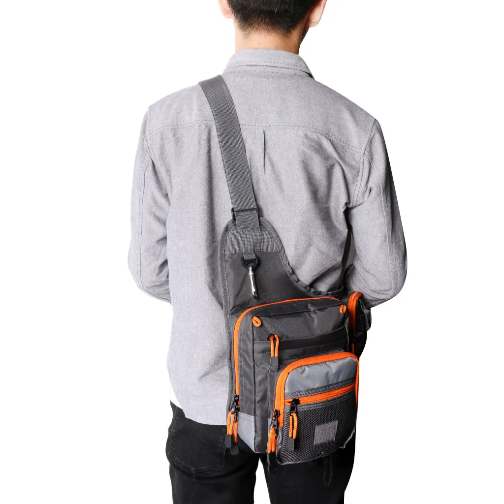 Outdoor Sport Shoulder  Bag Waterproof Fishing Tackle Bag Messenger Bag