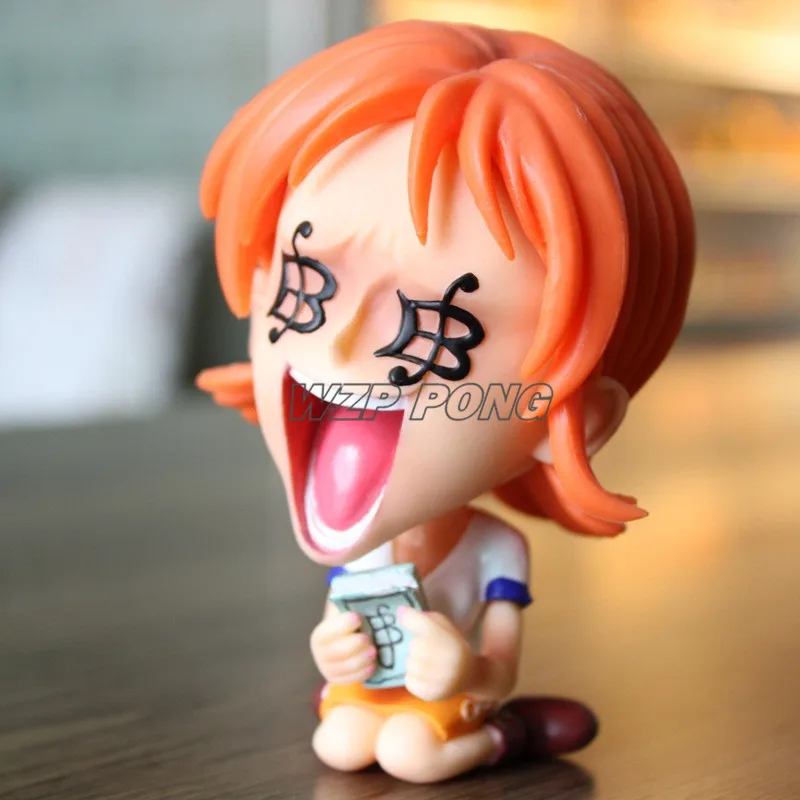 

10CM One Piece BROOK Burukku Nami Figurine Dolls Toys PVC Action Figure Collectible Model Toy Kids Gift