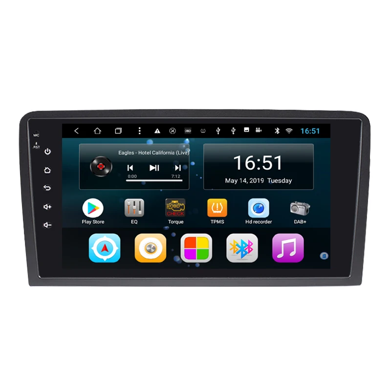 8 ''Android 9 Автомобильный GPS can шина для Audi A3 S3 радио мультимедиа 2003 2012 2006 RS3 стерео