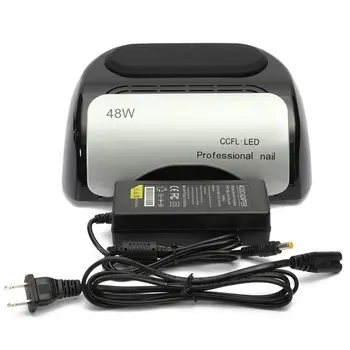 

48W LED Auto Sensor Nail Cure Lamp UV Gel Dryer For Gel Polish Manicure US Plug 7 Colors for Choice