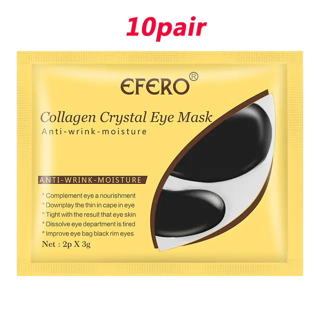 Gold Eye Mask Crystal Collagen Eye Mask Dark Anti Aging Circles Puffiness Hyaluronic Acid Eye Patches Golden Masks Gel Eye Pads Eye Mask Massager Eye Mask Travelmask Decoration Aliexpress