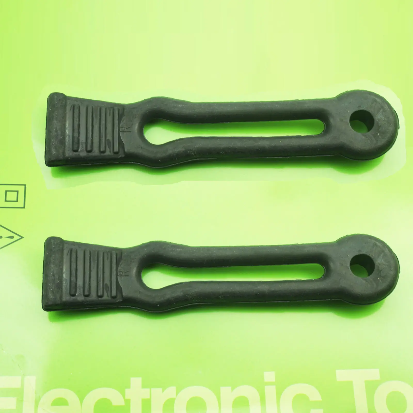 

2pcs/lot RUBBER HOOD TIE DOWN STRAP LATCH BAND FOR YAMAHA RHINO 450 660 700 8V0-77171-00