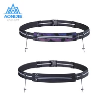 AONIJIE Беговая поясная сумка гонки номер ремень держатель телефона нагрудник поясная сумка для марафона Велоспорт Поясная Сумка для путешествий фитнес тренажерный зал