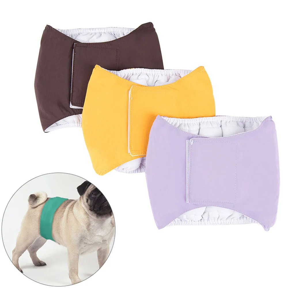 Washable Dog Diapers Washable Male Dogs Belly Wrap Elastic Male Dog Belly Manner Band Wraps Nappies Puppy Bands dog diapers dog belly band
