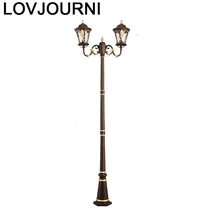 Jalan Tenaga Surya Sokak Lamba Lampione Giardino светильник Uliczna наружный уличный фонарь