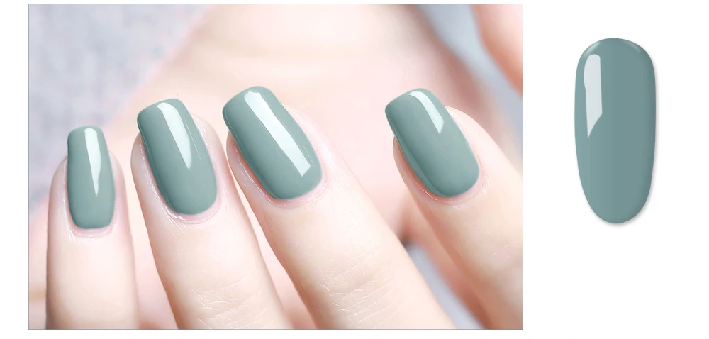 1PCS High-Quality Grey Gel Nail Polish 15ML