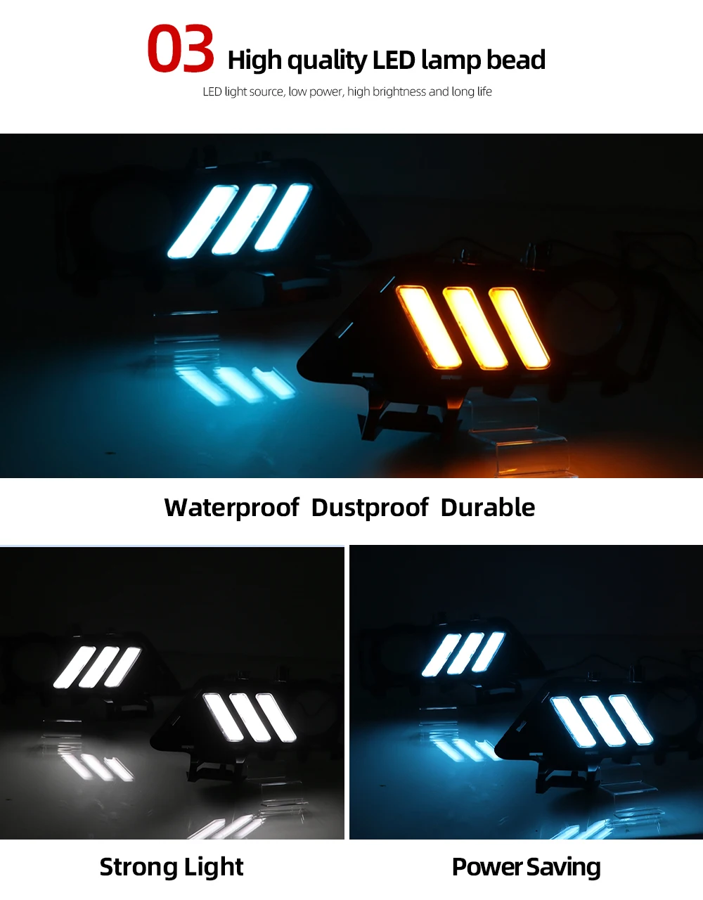 速--9-宝马3系三色流光转向野马款日行灯18-19年--英_09