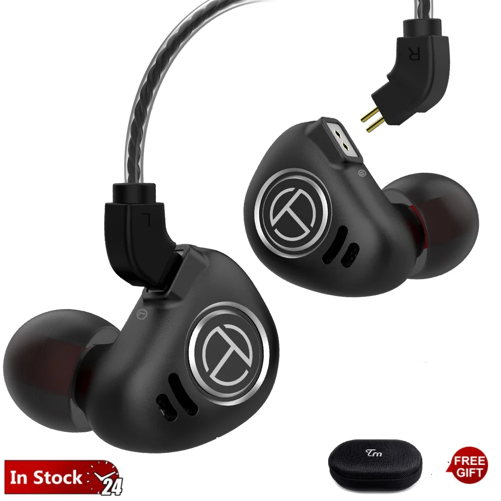 Лучшие HIFI гибридные наушники 1DD + 4BA в ухо спортивные для бега гарнитура Bluetooth TRN