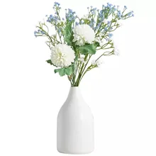 Новые товары для дома в Северной Европе простой белый черный серый маленький Калибр CeramicVase орнамент цветочное устройство орнамент