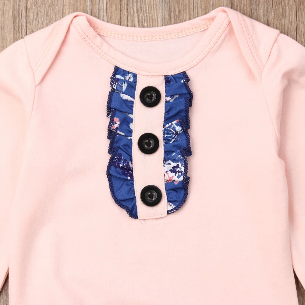 Милый хлопковый спальный Bags0-6M для маленьких девочек, детские пеленки с цветами, одеяло, спальный мешок, Осенний теплый спальный мешок+ повязка на голову