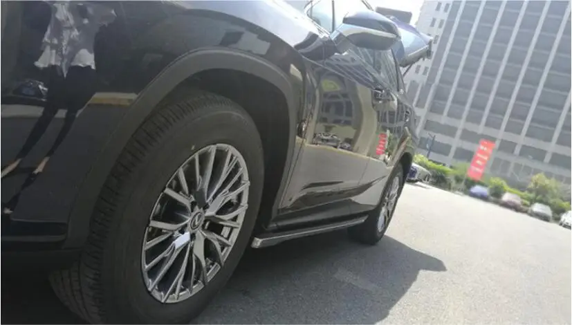 RX автомобиль алюминиевый сплав и АБС бег подножка Nerf барная стойка для Lexus RX200T RX300 RX450H