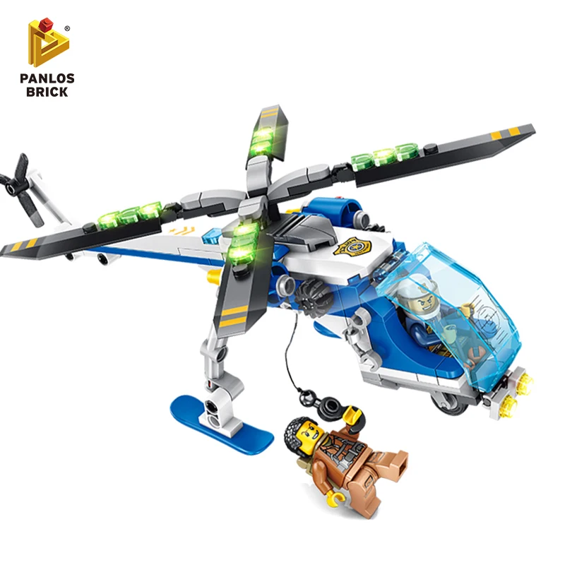 

Building Blocks Police SUV Car Hummers Truck Police Boat Ship Helicopter Aircraft Stacking Blocks Fun DIY Toys Gift For Kid Boys